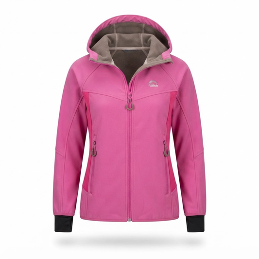 JAQUETA SOFTSHELL ASPEN COM CAPUZ FEMININO 1200