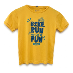 CAMISETA RUN FUN MANGA CURTA KIDS