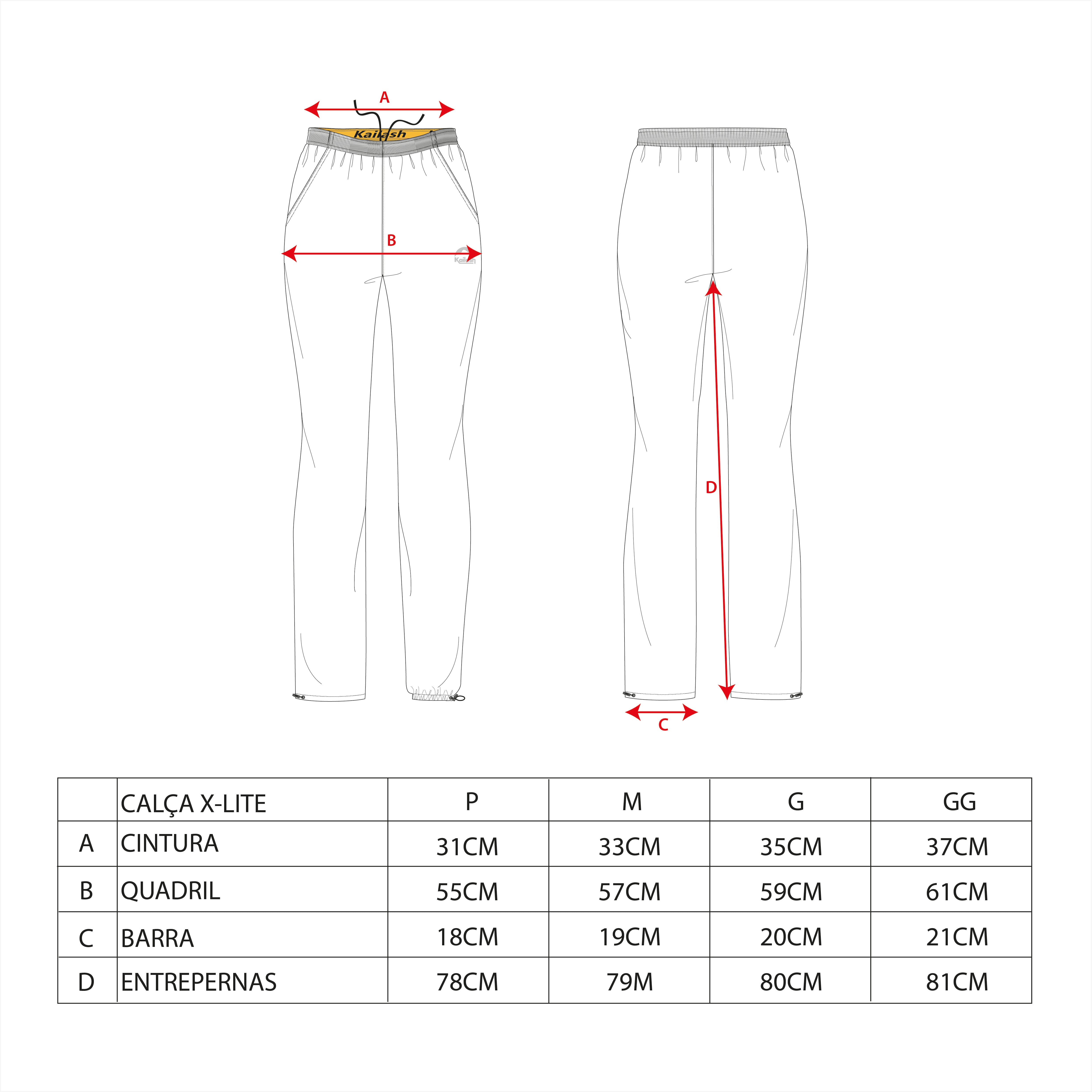 CALÇA CORTA-VENTO X-LITE FEMININO - Kailash