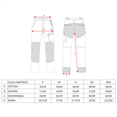 CALÇA SANTIAGO MASCULINO - Kailash