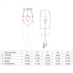 CALÇA KTR COMPRESSÃO PRO UNISSEX - Kailash