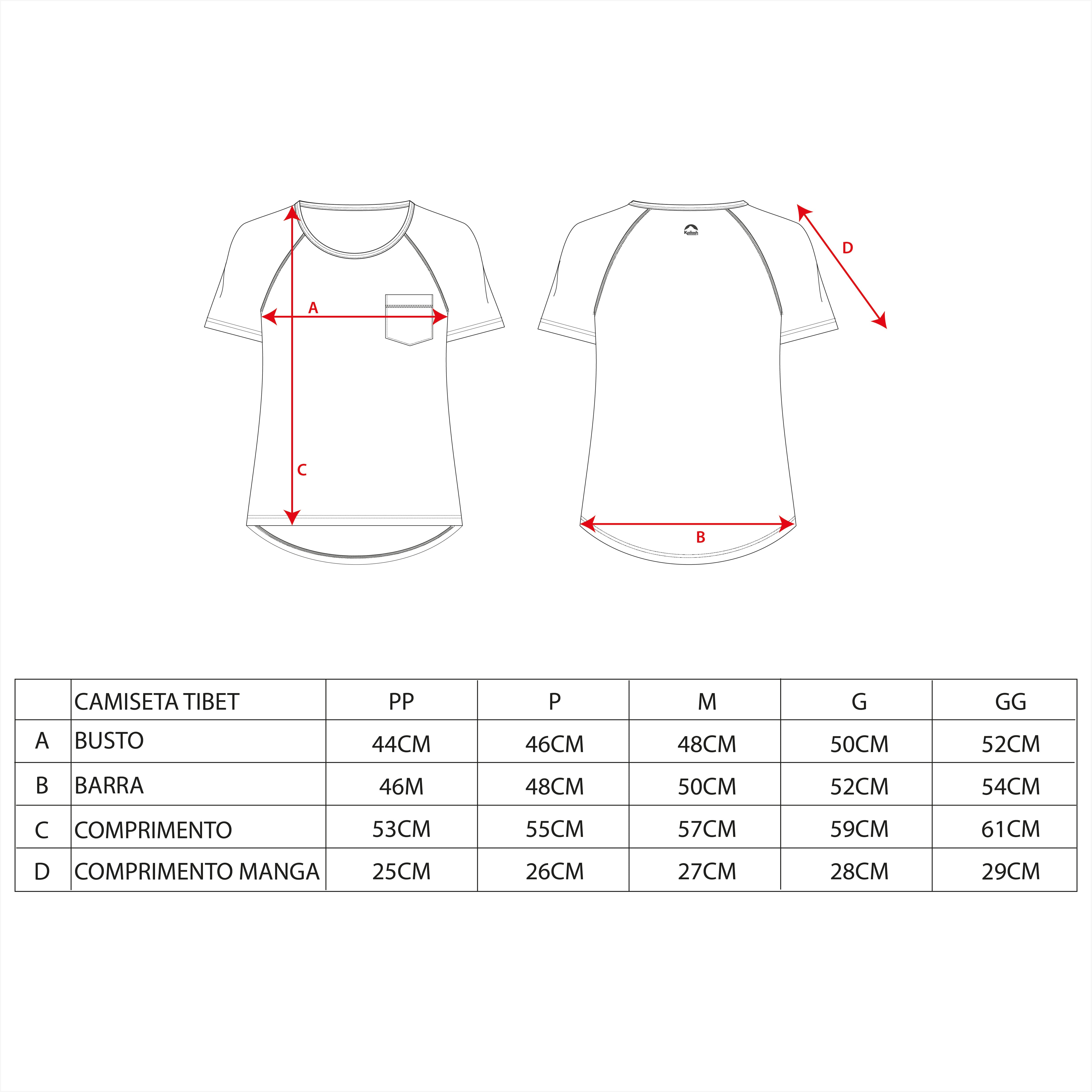 CAMISETA TIBET WMN´S FEMININO - Kailash