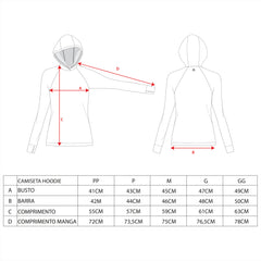 CAMISETA HOODIE WMN'S FEMININO - Kailash