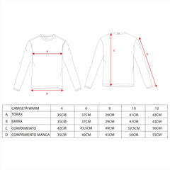 BLUSA SEGUNDA PELE WARM KIDS - Kailash