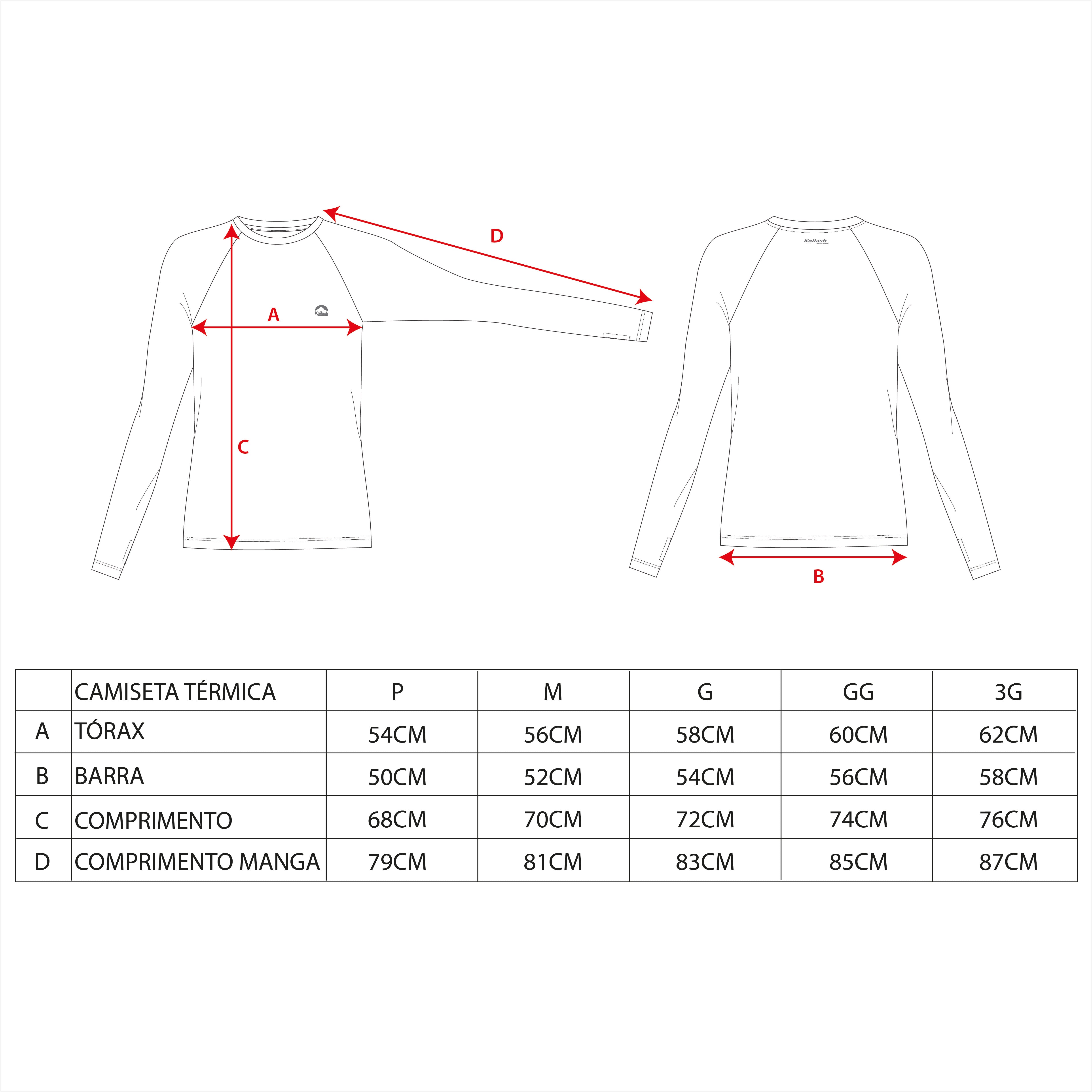 BLUSA SEGUNDA PELE WARM MASCULINO - Kailash