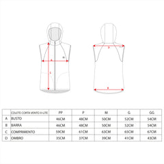 COLETE CORTA VENTO X-LITE WMN’S FEMININO - Kailash