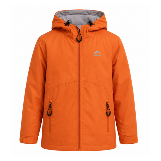 JAQUETA ANORAK ANDES PRO LARANJA KIDS 1200