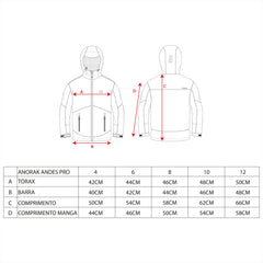 JAQUETA ANORAK ANDES PRO KIDS - Kailash