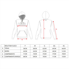 MOLETOM FLEECE MID HOODIE MASCULINO - Kailash
