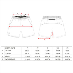 SHORTS MARATONA X-LITE MASCULINO - Kailash