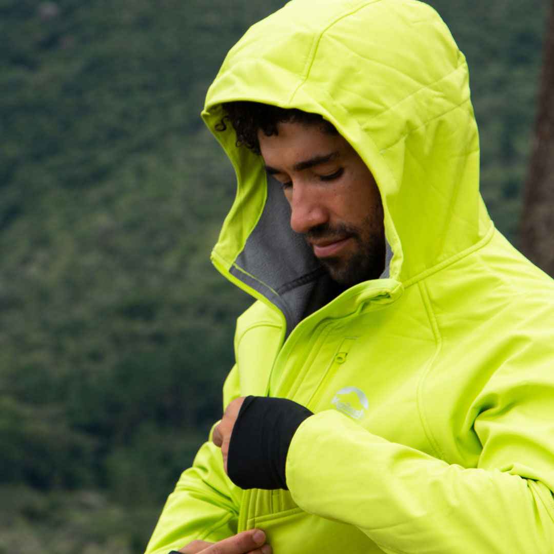 JAQUETA SOFTSHELL ASPEN COM CAPUZ MASCULINO