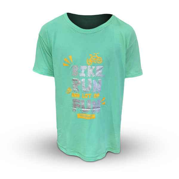 CAMISETA FUN MANGA CURTA KIDS