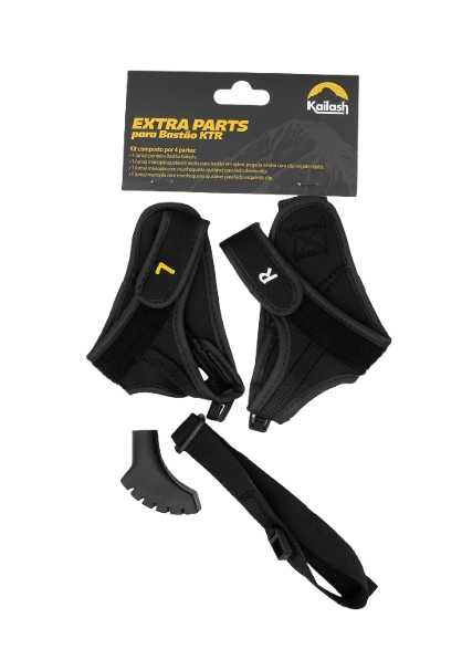 ACESSÓRIOS EXTRA BASTÃO DE CAMINHADA PRETO