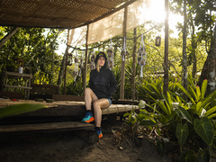 MOLETOM FLEECE MID HOODIE FEMININO